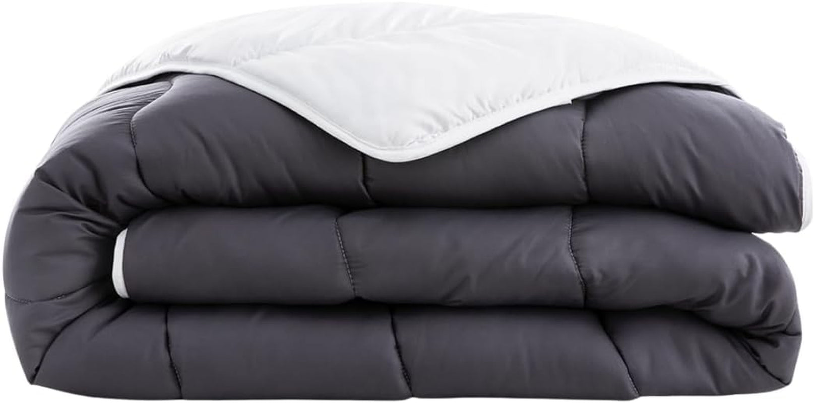 Abeil quilt 200 X 200 Cm, bicolor, hvid og grå Dyner og quilts Naty Shop 200 X 200 Cm