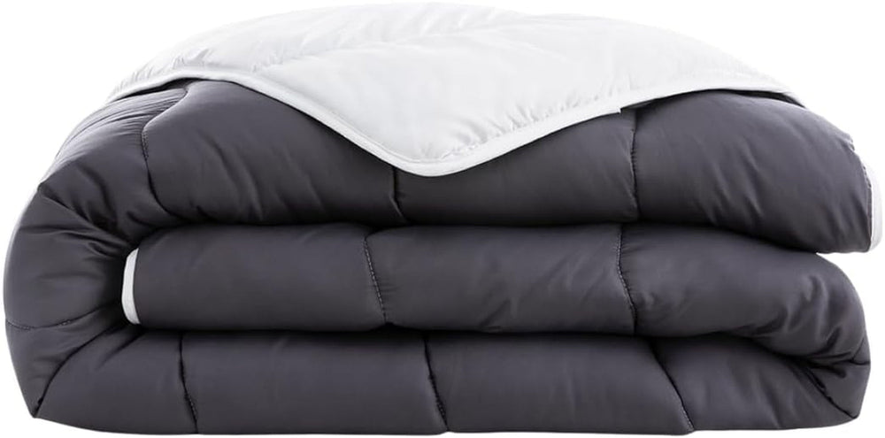 Abeil quilt 200 X 200 Cm, bicolor, hvid og grå Dyner og quilts Naty Shop 200 X 200 Cm