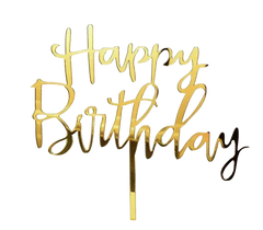 Ikke-spiselig dekoration, Topper, Tillykke med fødselsdagen