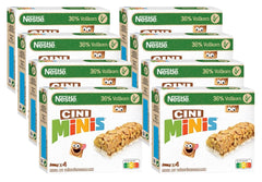 NESTLÉ CINI MINIS kanelstænger, fuldkorns-calcium-sprød snack, 8-pak (4 x 25 g hver)