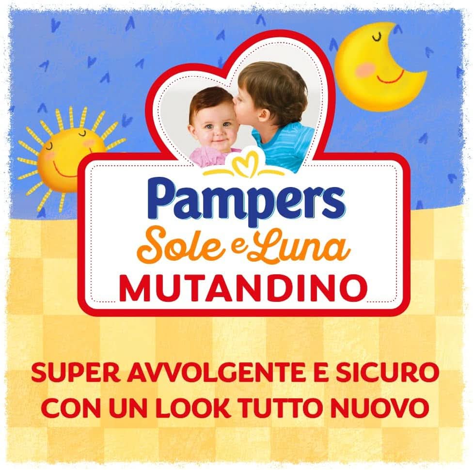 Pampers Sun And Moon Pampers Junior mărimea 5, 12-18 kg, 84 scutece Mama si Copilul Naty Shop