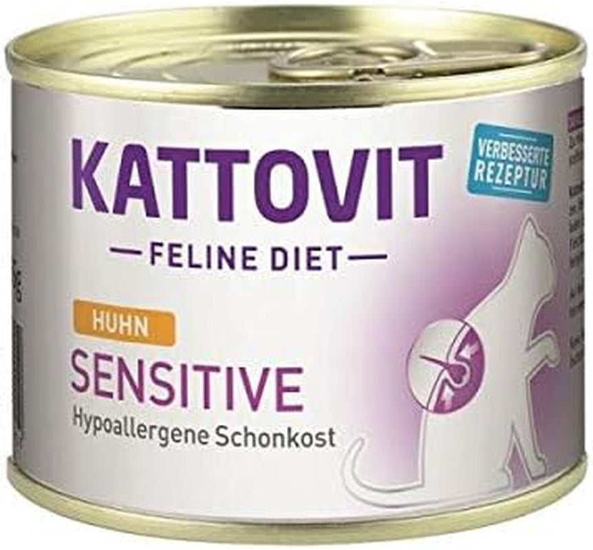 Kattovit Feline Diet Sensitive Chicken 12x185g