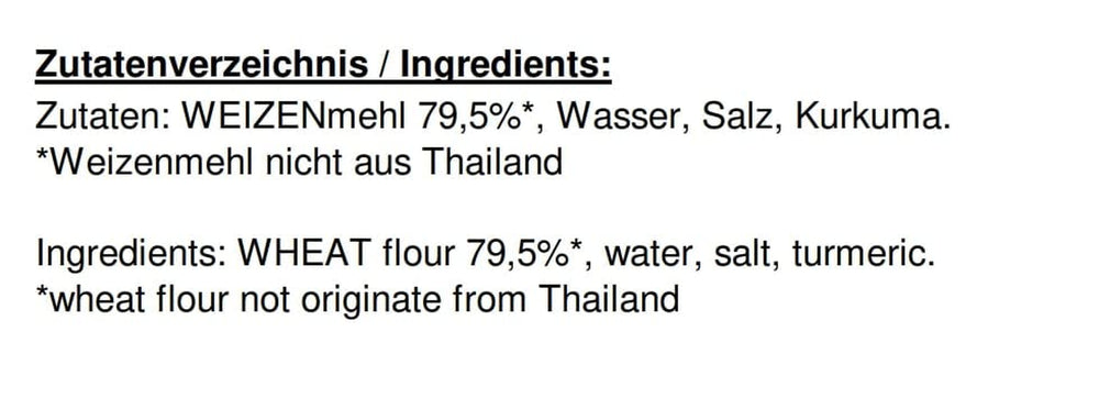Kinesiske hanenudler (1 pakke x 454 g)