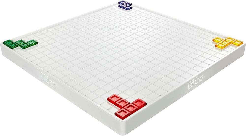 Mattel Games Blokus Spil, Familiebrætspil, Strategispil, 2-4 spillere, Festspil, Alder 7+, BJV44