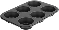 Zenker 6Er Muffinform Black Metallic, 275X190X30 Mm, Teflon Classic Antihaftbeschichtung, Hitzebeständig Bis 230°C, Leichte Reinigung, Ideal Für Köstliche Muffins Forme og bageplader Naty Shop