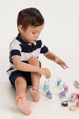 Snegle 511794 Babyneglelak med gedesmag, aftagelig formel, vandbaseret, sikker, vegansk, med nærende rosenvand