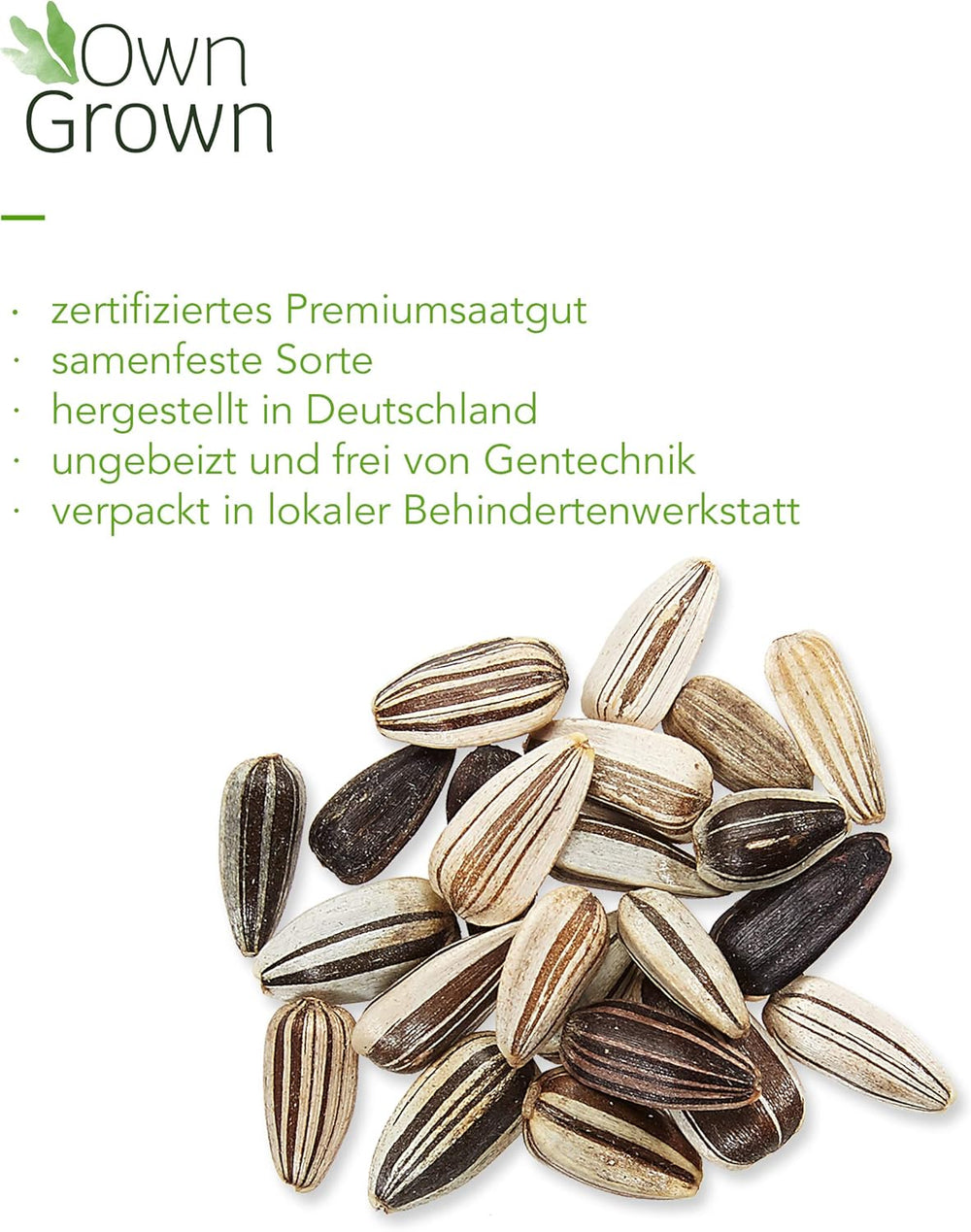 Gule diskossolsikkefrø (Helianthus annuus): Premium solsikkefrø, solsikkefrø til dyrkning af omkring 20 solsikkeplanter - insektvenlige blomsterfrø fra OwnGrown