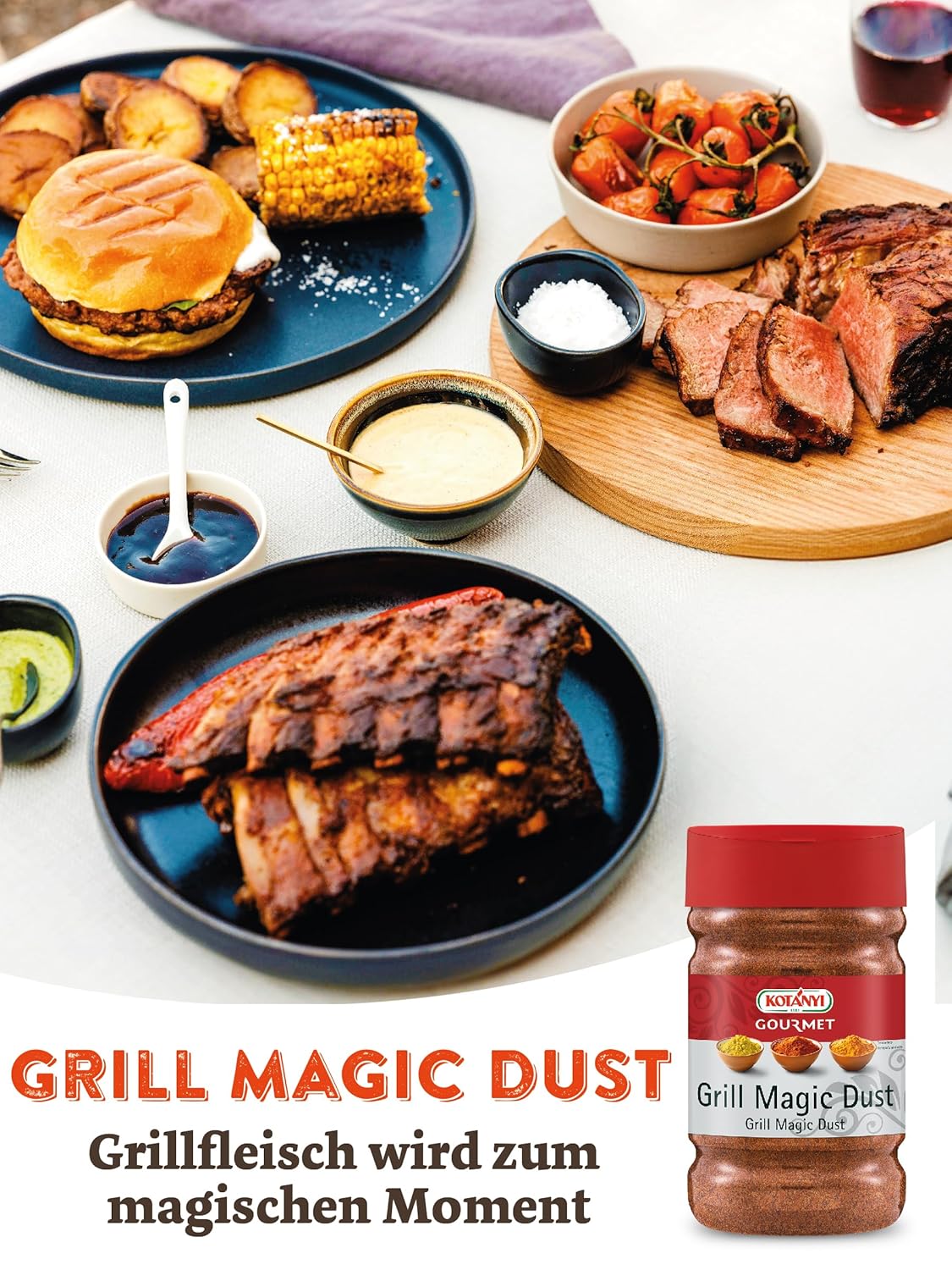 Kotányi Magic Dust Grill Krydderi til grillning - perfekt smag