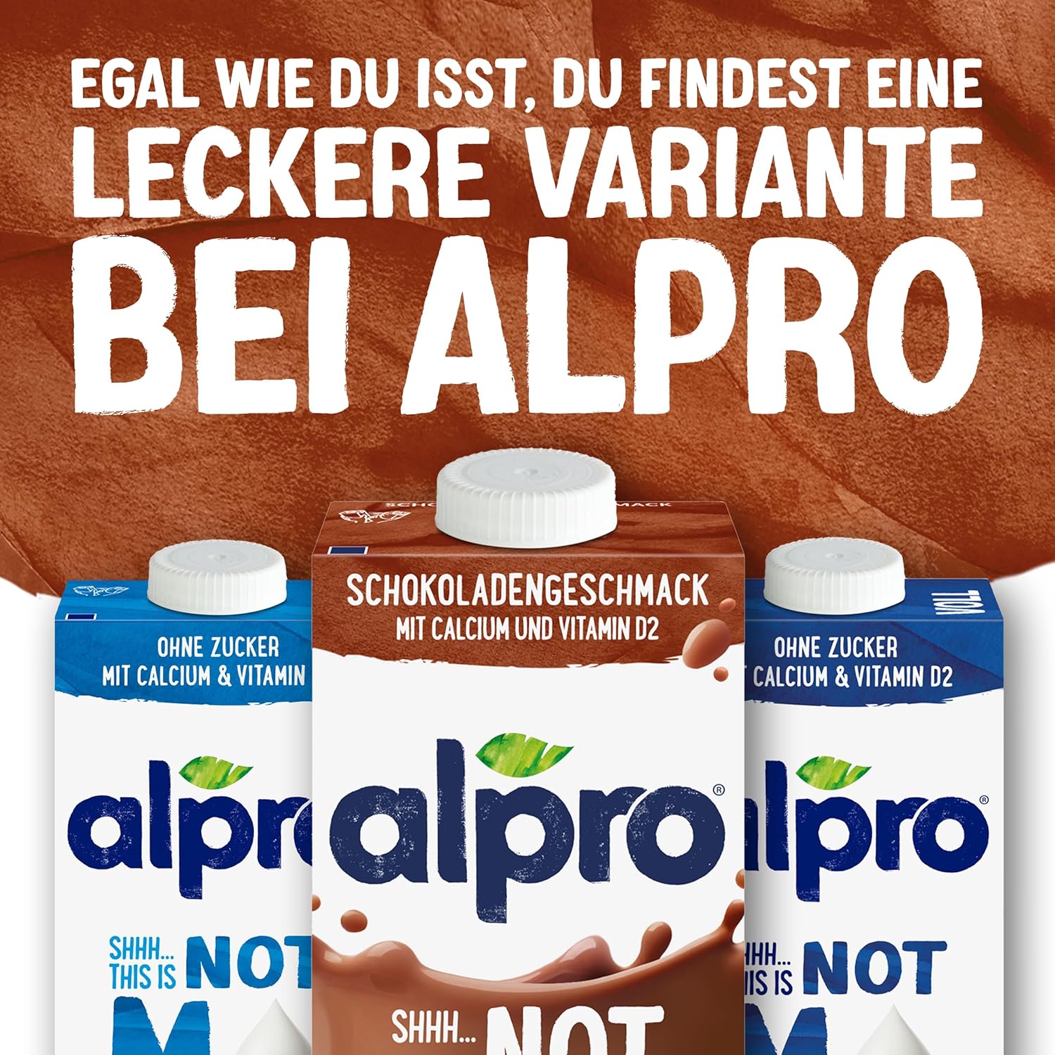 Alpro vanilje sojadrik - vegansk, laktosefri, med vitaminer