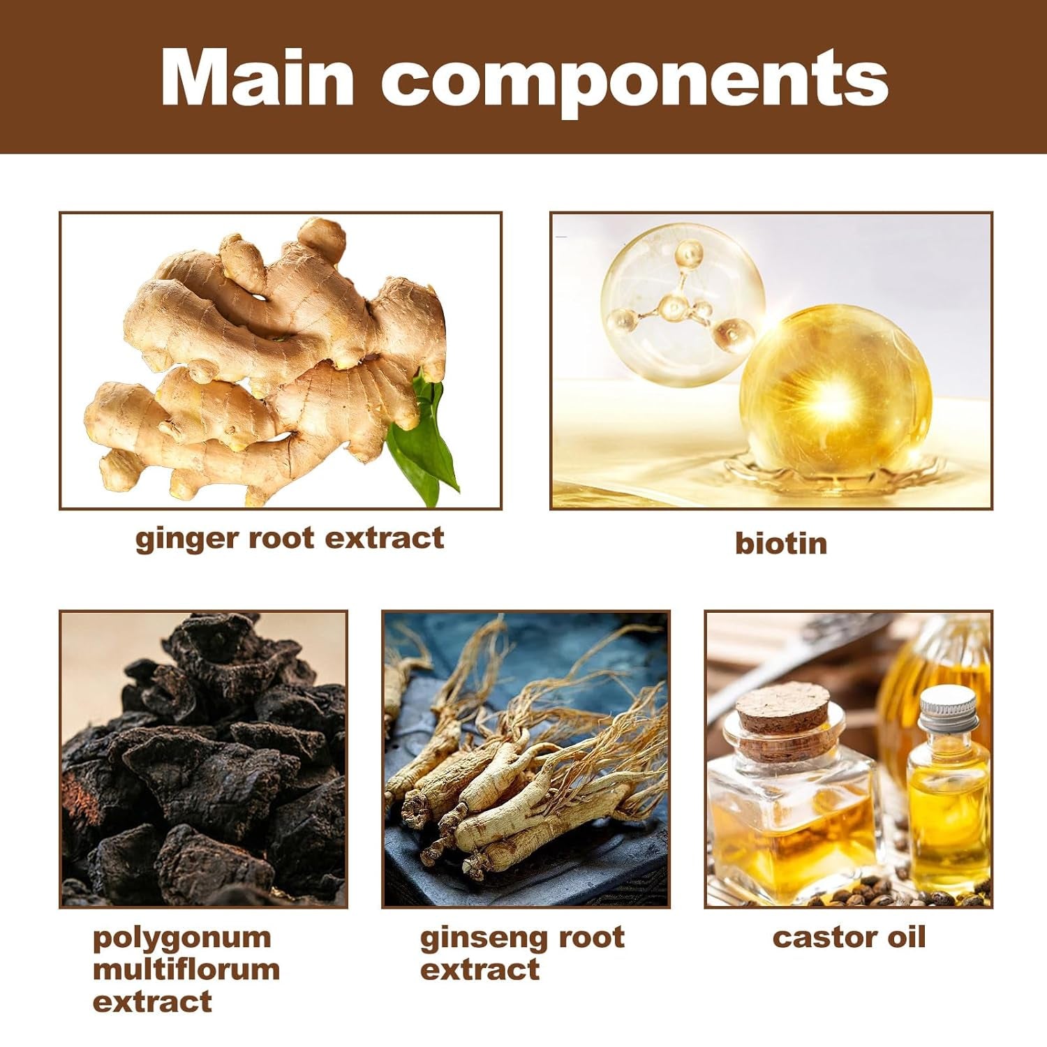 2 bucăți Biotin spray de creștere a părului, ser de creștere a părului, creșterea părului, spray de creștere a părului pentru femei și bărbați, anti-căderea părului, promovează părul mai gros, mai plin și cu creștere mai rapidă Ingrijirea parului Naty Shop