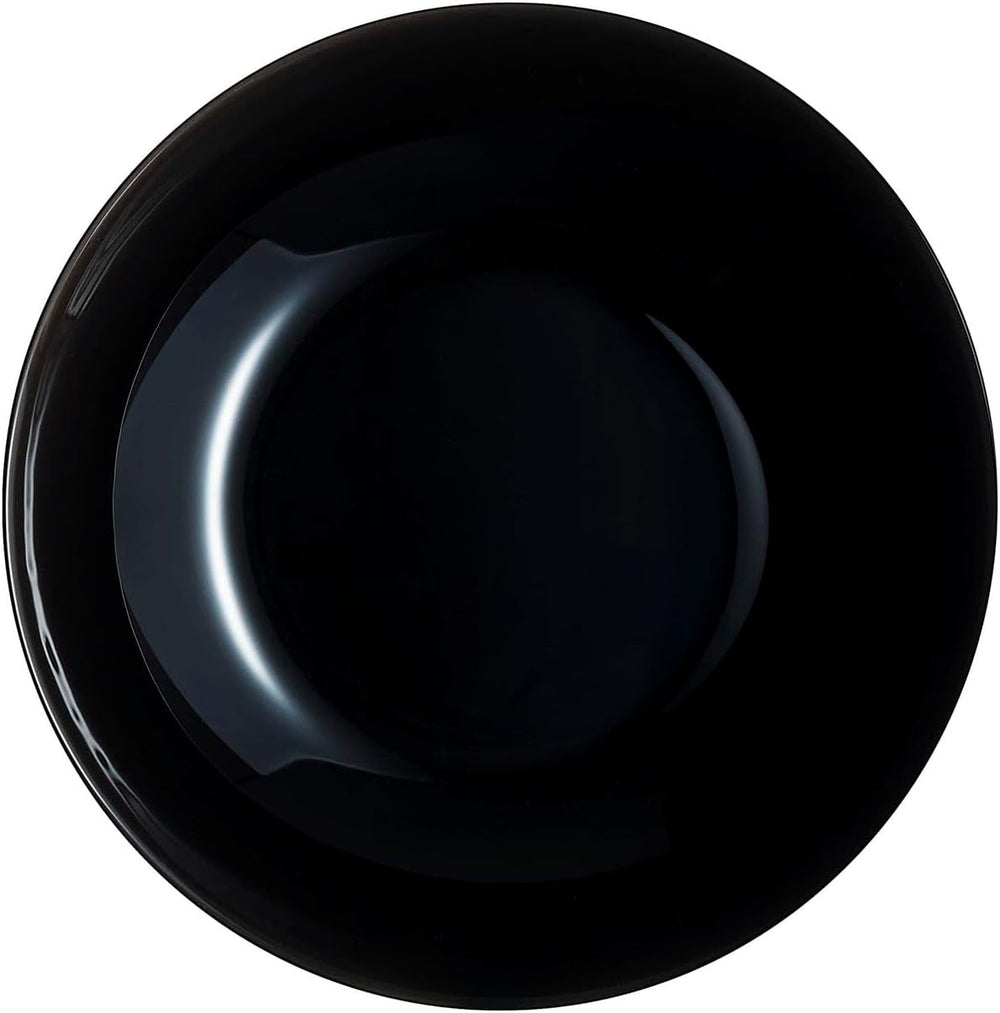 Arcopal Zelie Black Glasgeschirr-Set, 12-Teilig, 4-Sitzer, Schwarz Servicesæt Naty Shop