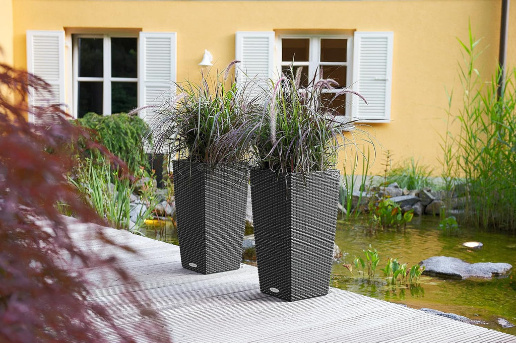 LECHUZA CUBICO Cabană 30 granit 15222