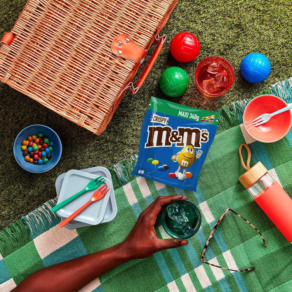 M&M'S sprøde, chokoladechips med sprød kerne Naty Shop Chocolate Candies