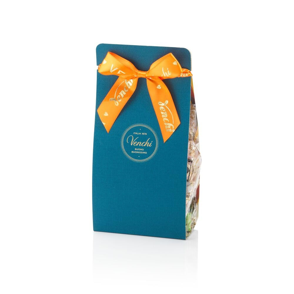 Venchi – Murrine Collection – Gaveæske med diverse Cremino-chokolader, 407 g – Med BGB Piemonte skovhasselnødder – Gaveidé – Glutenfri