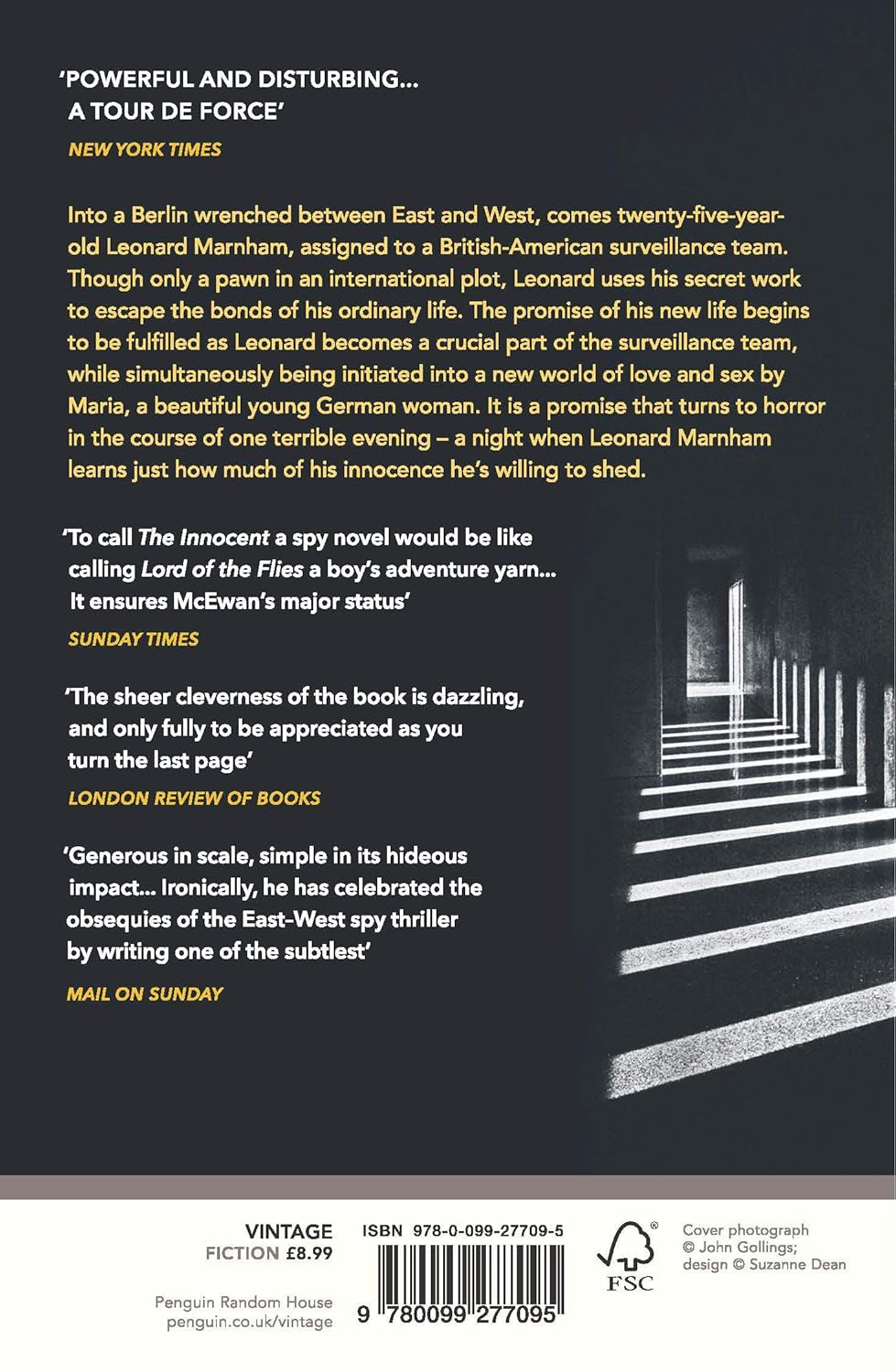 The Innocent: En overraskende forudseende roman fra Sunday Times bestsellerforfatter af Lessons