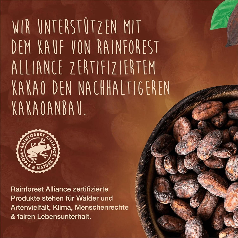 Caotina, kakaopulver til varm chokolade med schweizisk hvid chokolade - den fineste bæredygtige og certificerede kakao (6 X 500 gram) Cacao and Hot Chocolate Naty Shop