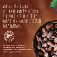 Caotina, kakaopulver til varm chokolade med schweizisk hvid chokolade - den fineste bæredygtige og certificerede kakao (6 X 500 gram) Cacao and Hot Chocolate Naty Shop