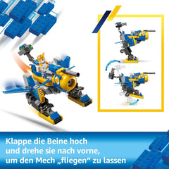 LEGO Sonic the Hedgehog Cyclone vs. Metal Sonic - Mechs samlerlegetøj med 2 videospilsminifigurer - Gaveidé til drenge og piger fra 8 år og teenagespilfans 77002 Byggesæt Besuche den LEGO-Store