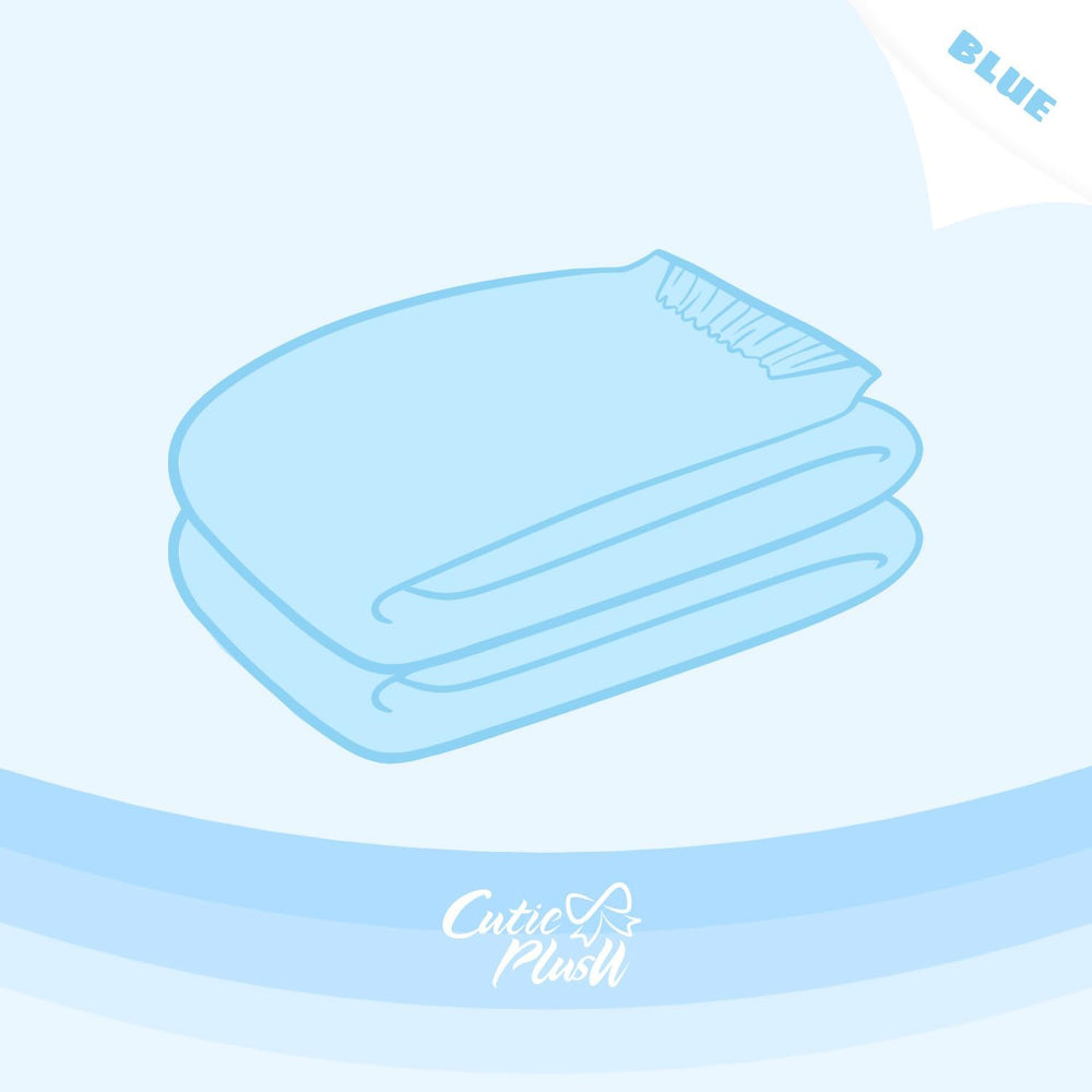 CutiePlusU voksenbleer, tør overflade, maksimal absorptionsevne natten over, engangsble til inkontinens - blå, 2 stk. (medium 71-96 cm)