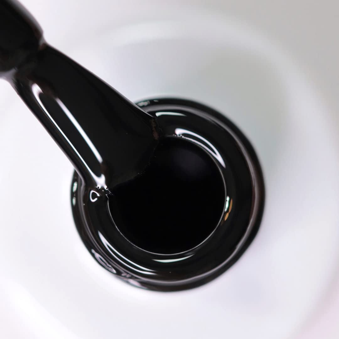 UV-neglelak alessandro Striplac Midnight Black – Delikat og langtidsholdbar – Nem fjernelse takket være peel-off fjernelsesteknologi – Vegansk og grusomhedsfri – 8 ml