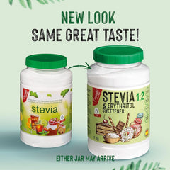 Stevia + Erythritol 1:2 sødemiddel, 1G = 2G sukker, 1 kg sødemidler Naty Shop