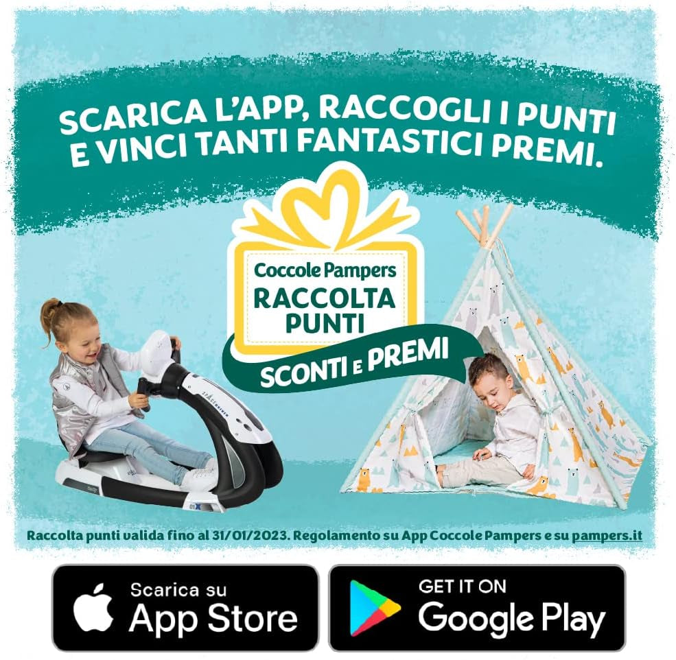 Pampers Sole e Luna Maxi ble, str. 4 (8-15 kg), 60 bleer