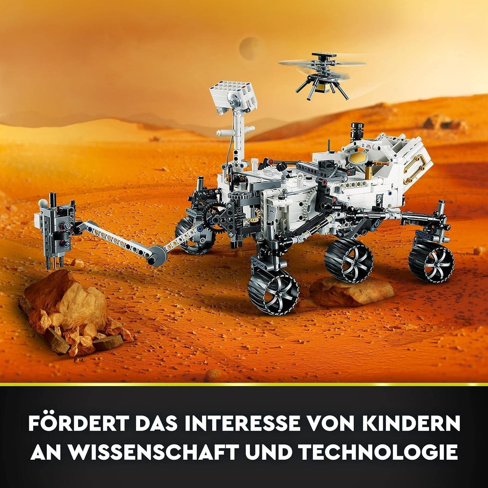 LEGO Space Legetøjssæt 42158 Technic NASA Mars Rover Perserverance with Ar App, Science Building Legetøj til piger og drenge 10+ byggesæt Besuche den LEGO-Store
