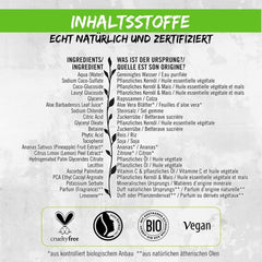 SANTE Natural Cosmetics Gel de duș răcoritor cu parfum de citrice, 950 ml Duș și baie Naty Shop