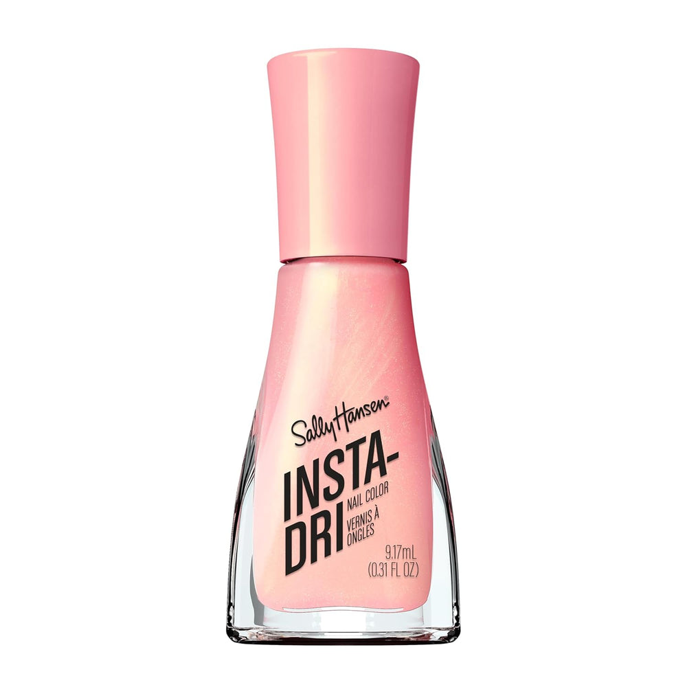 Insta Dri Pink Plys neglelak, hurtigtørrende, vegansk formel, langtidsholdbar farve, 9,17 ml