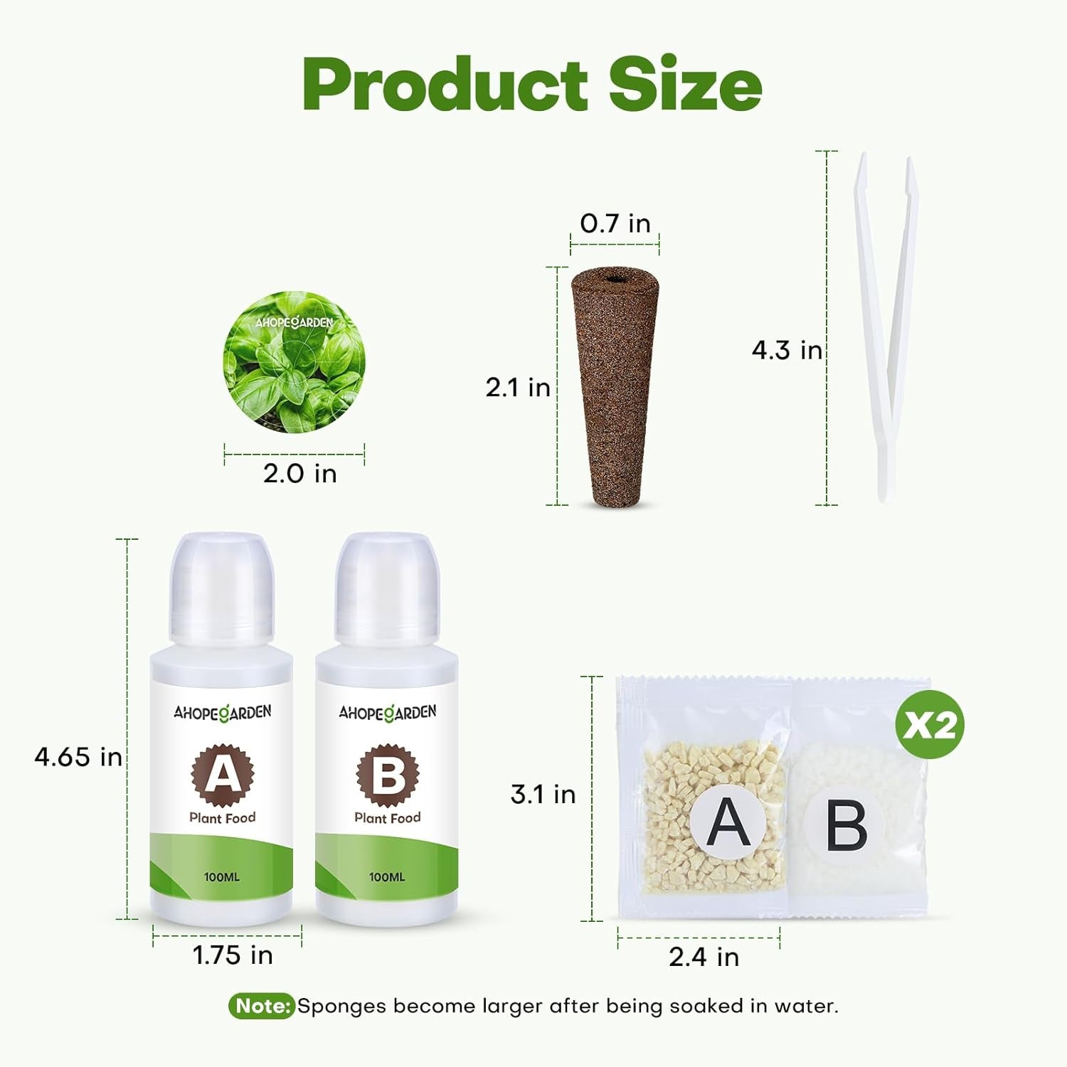 40 stk. Indendørs Havearbejde Hydroponic Grow System Frøkapsel Sæt - Almindelig