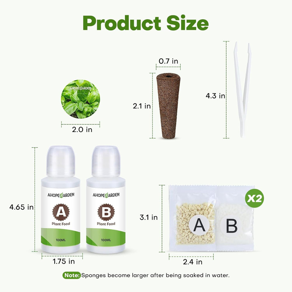 40 stk. Indendørs Havearbejde Hydroponic Grow System Frøkapsel Sæt - Almindelig