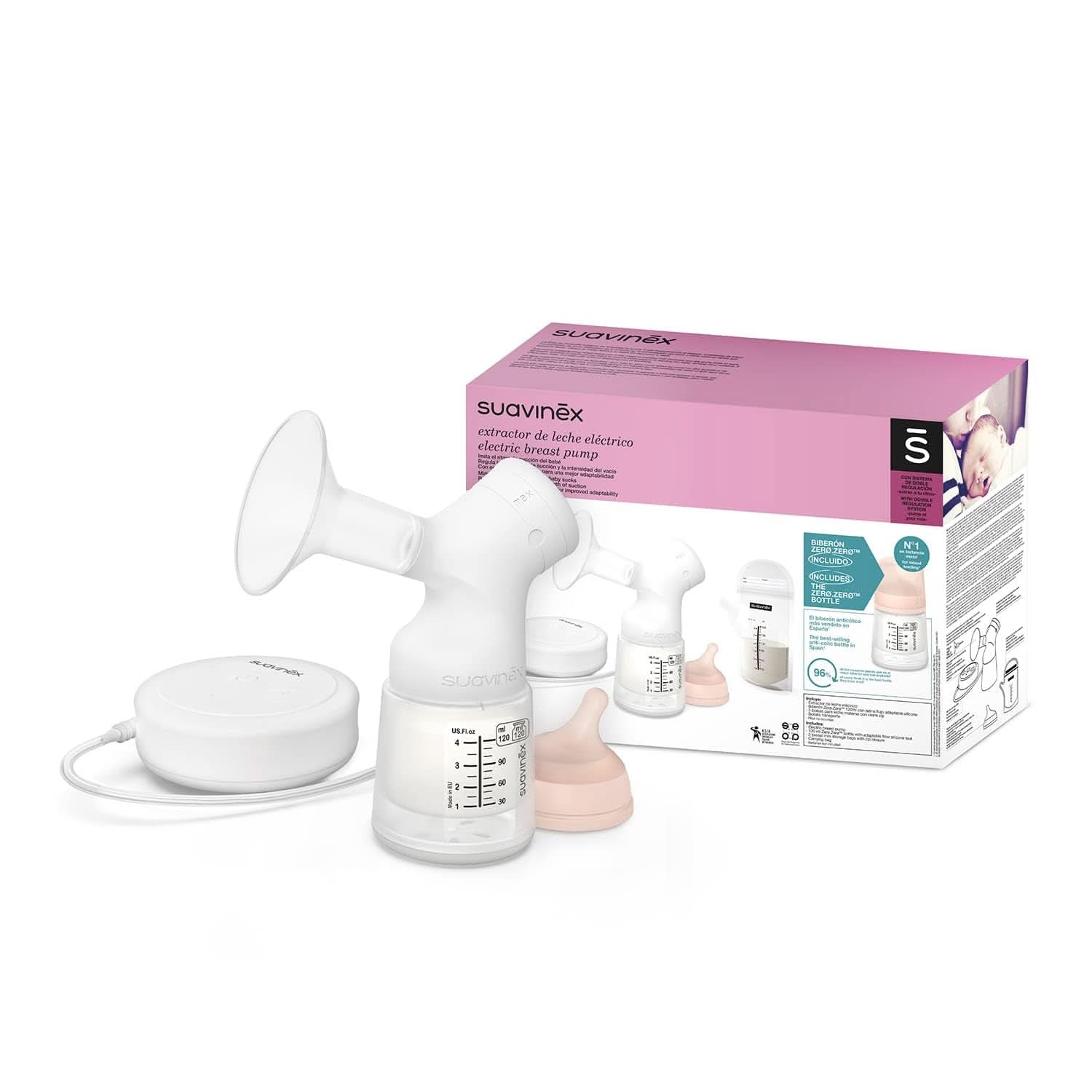 Elektrisk mælkepumpe Suavinex Link Tilbehør Mad og Amning Bebe Naty Shop