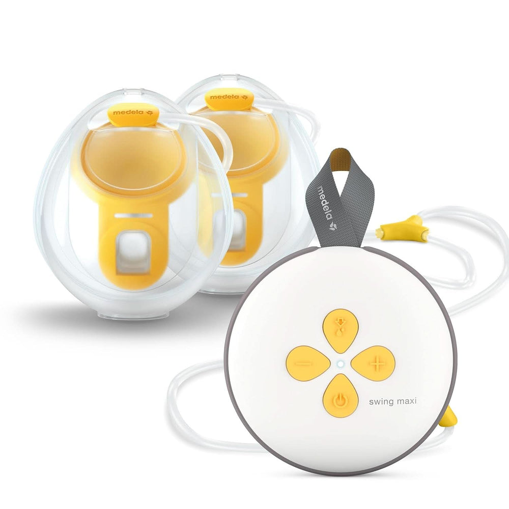 Medela Swing Maxi dobbelt elektrisk pumpe - genopladelig via USB Tilbehør Mad og amning Bebe Naty Shop Swing Maxi Håndfri
