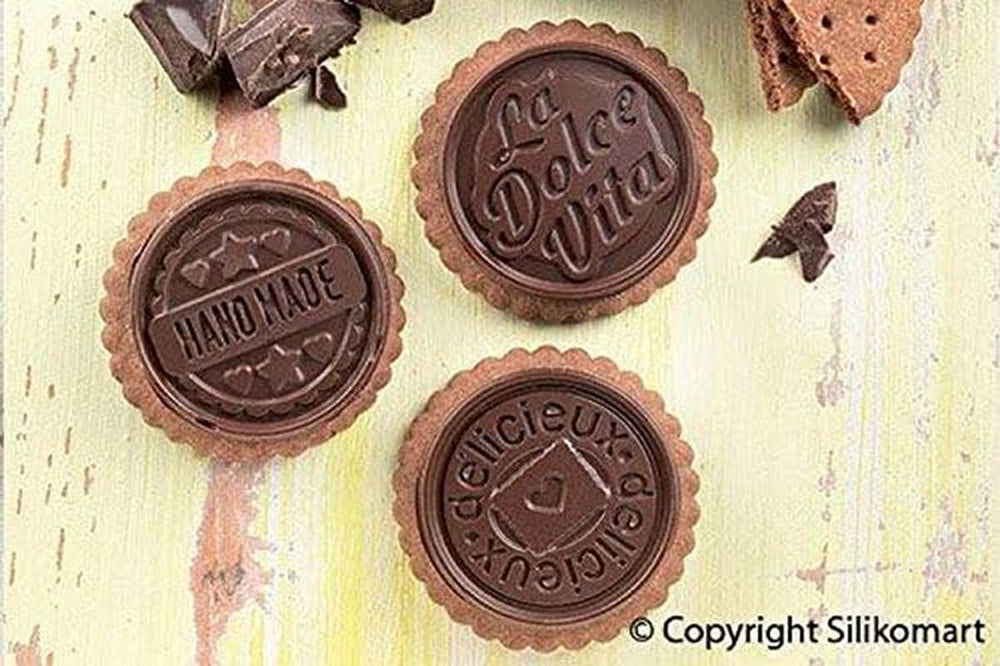 Silikomart 22.165.77.0165 CKC05 COOKIE DOLCE VITA SLIM Bucatarie Naty Shop