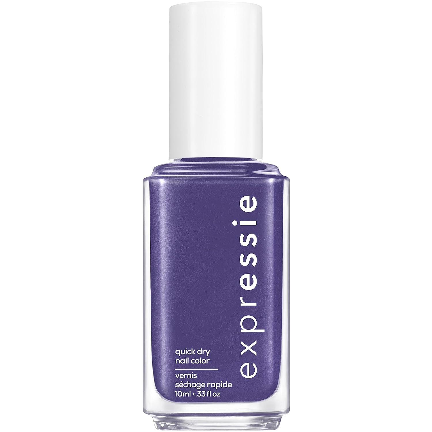 Essie hurtigtørrende neglelak "expression", nr. 270 misfit right in, metallisk, vegansk formel, 10 ml