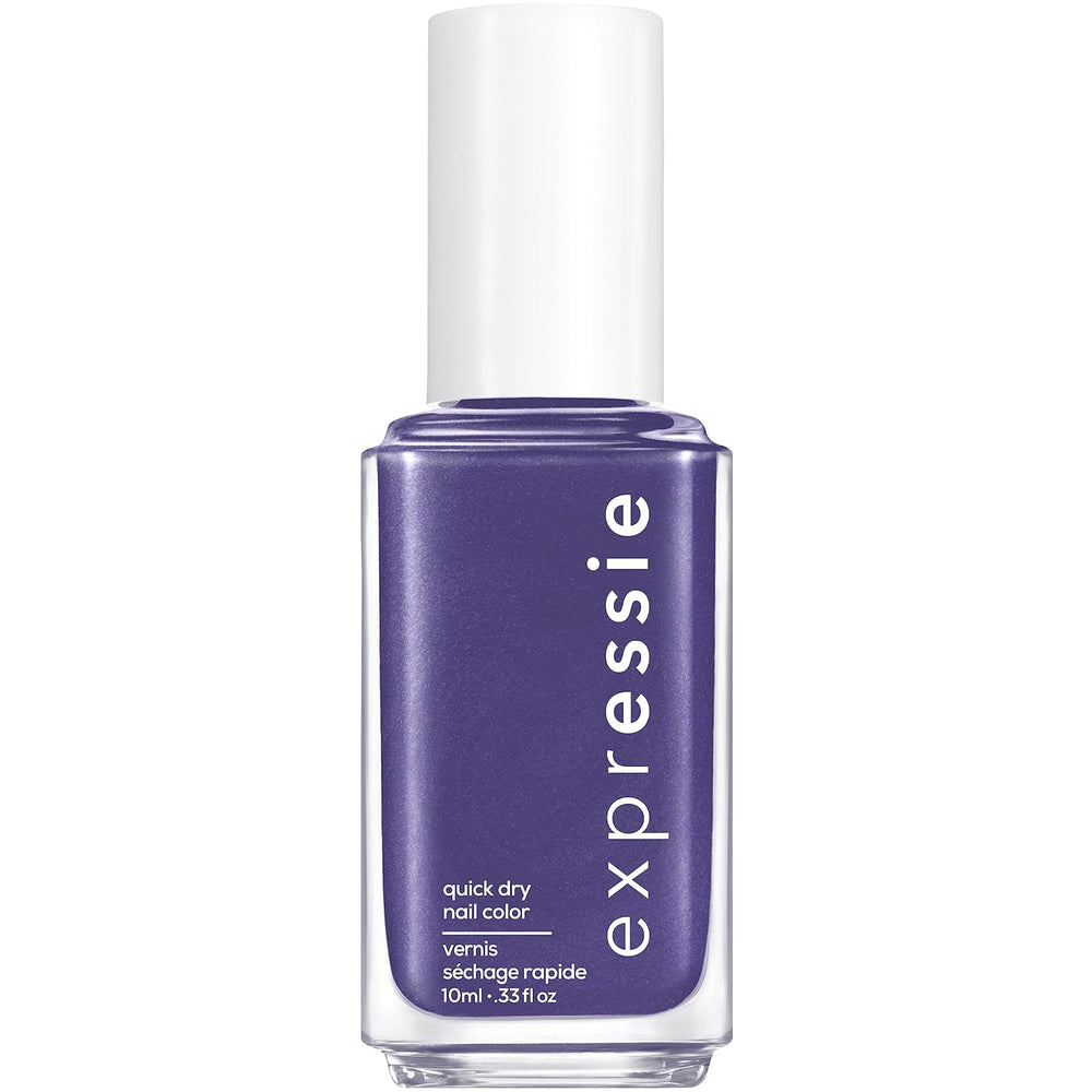 Essie hurtigtørrende neglelak "expression", nr. 270 misfit right in, metallisk, vegansk formel, 10 ml