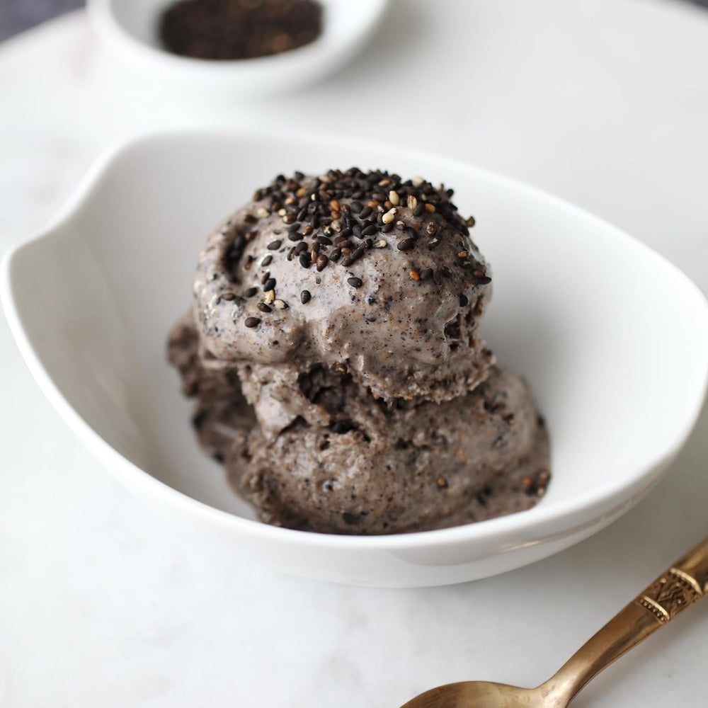 - Gerösteter schwarzer Sesam 150g | Ballaststoffreich | Proteinkilder vegansk | Reiches Aroma | Antioxidant | Simpel streuen