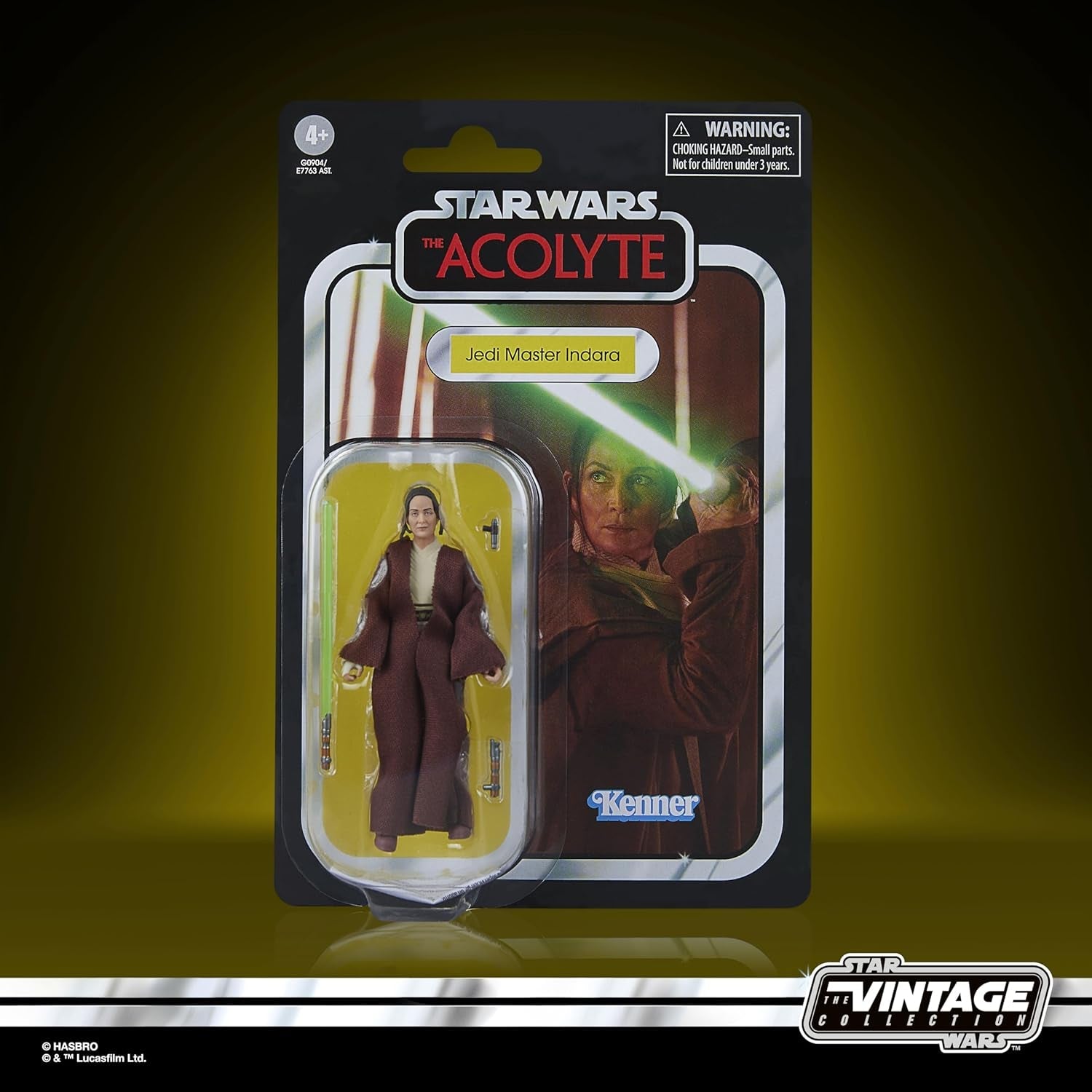 Star Wars Vintage Collection Jedi Master Indara, Star Wars: Acolyte Action Figur (9,5 cm) Actionfigurer Naty Shop