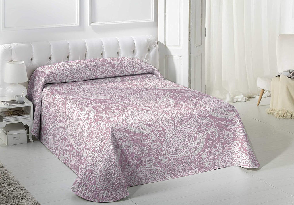 VIALMAN Cuvertură ușoară Sofia 29, Bumbac Poliester, Maro, Cama 135: 230 X 270 Cm Paturi si Cuverturi Besuche den VIALMAN-Store Roz 180 X 190 Cm