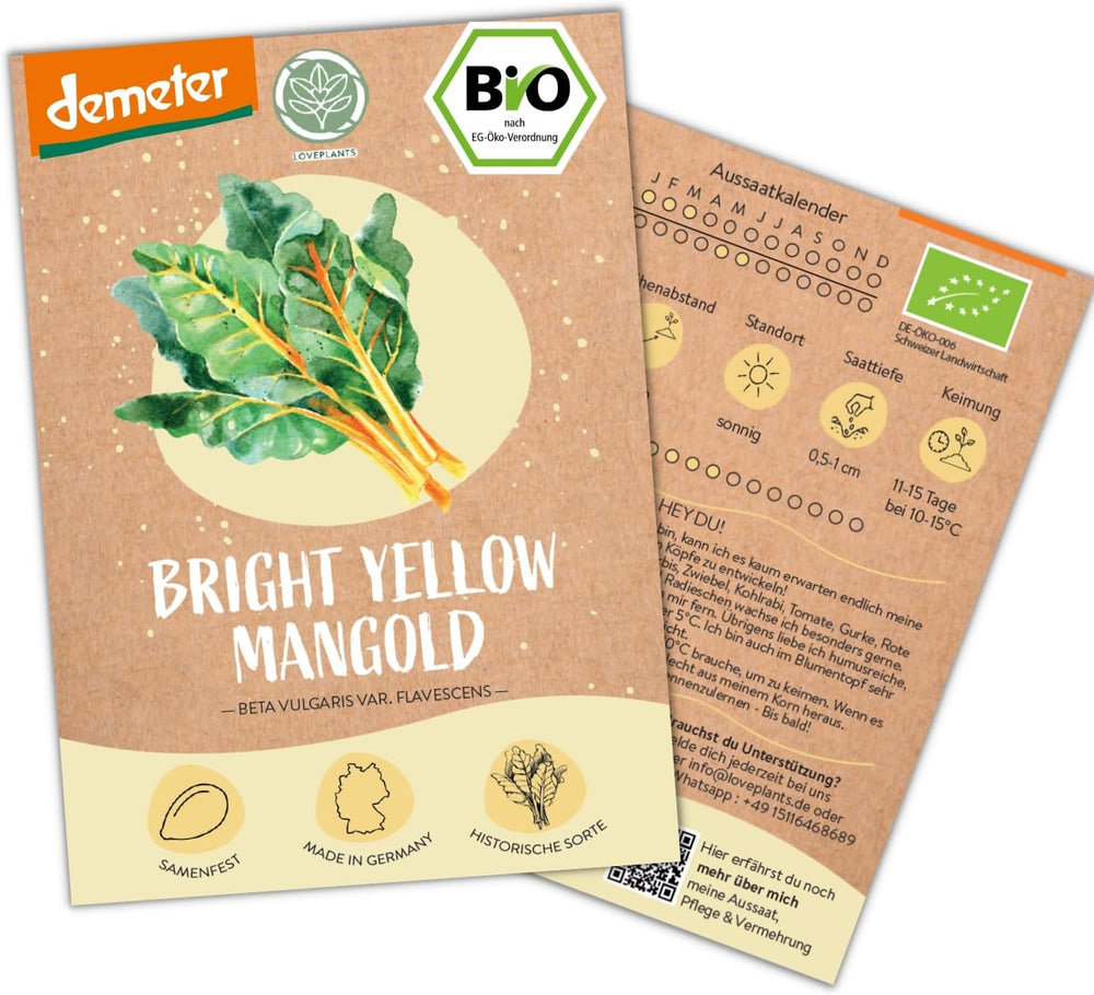 Økologiske mini mexicanske agurkfrø, 10 snacksagurkfrø, høj spireevne, Demeter-certificeret og åbent bestøvet | LOVEPLANTS Balkon Have Højbed Grøntsagsfrø - Heirloom Grøntsagssorter