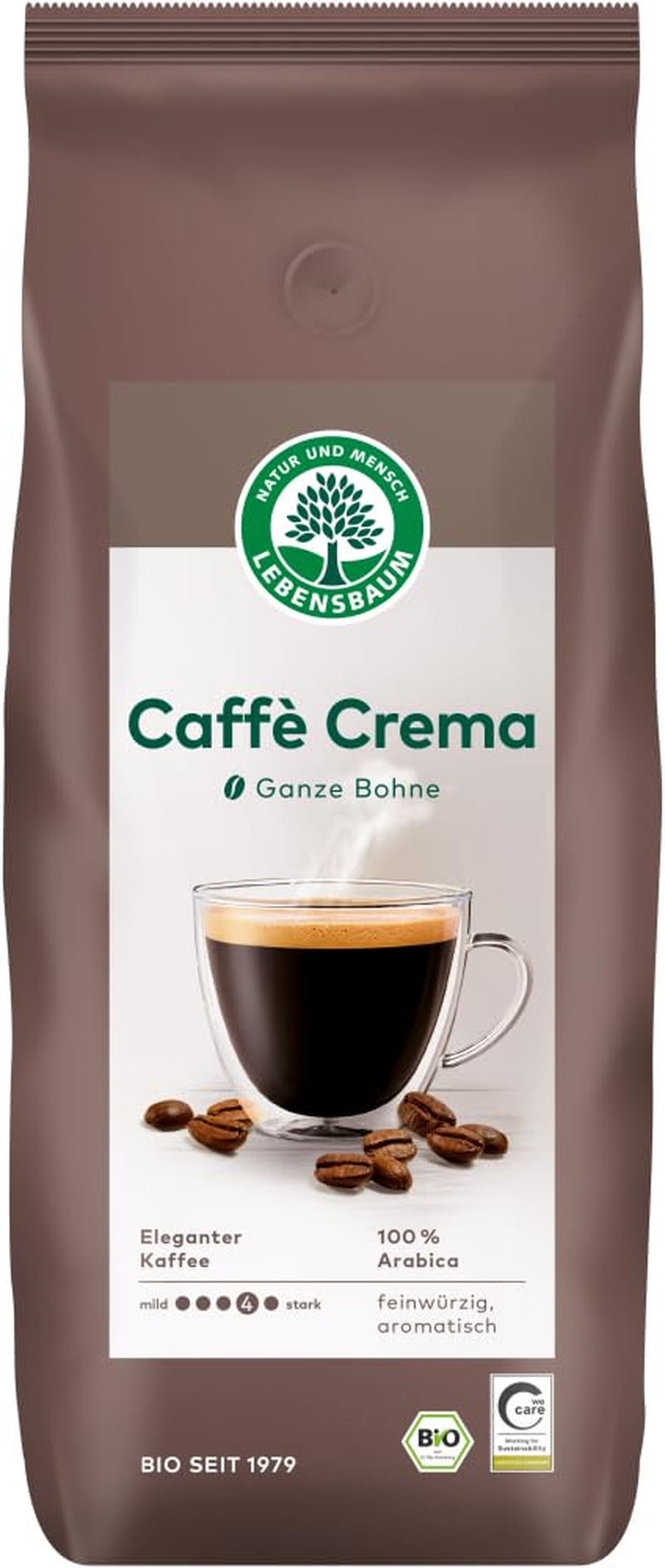 Caffè Crema, boabe întregi 2 x 1000 g