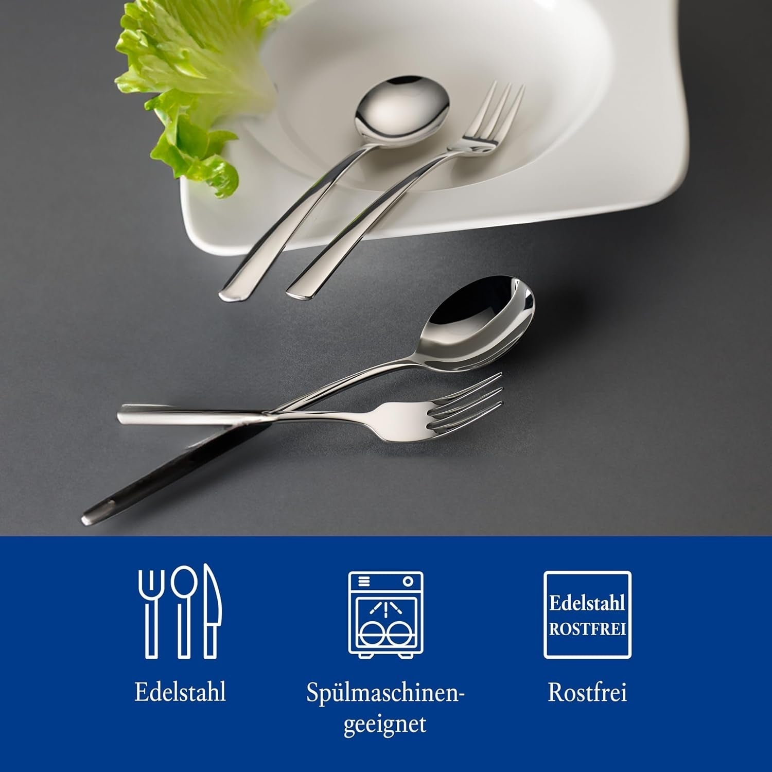 Villeroy & Boch - Daily Line Specials Spaghetti bestiksæt 4 styks Kitchen Naty Shop
