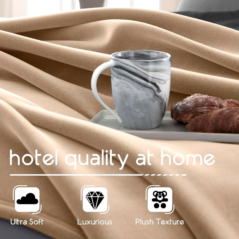 Vellux Original dobbeltloft, lysebrune Dyner og dyner Naty Shop