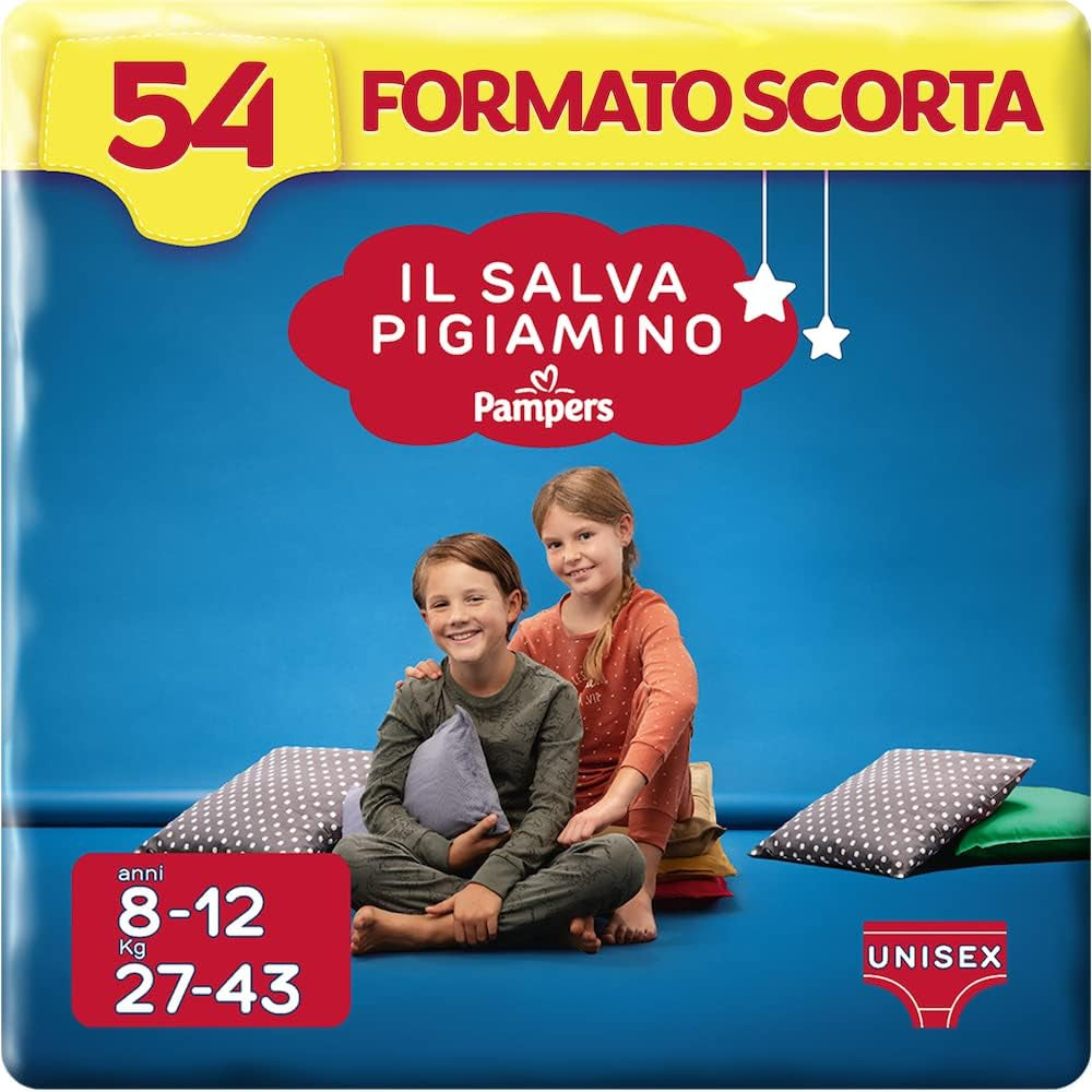 Pampers Il Salvapamino 4-7 år, bulkpakning, 60 bleer, str. S/M (17-30 kg)
