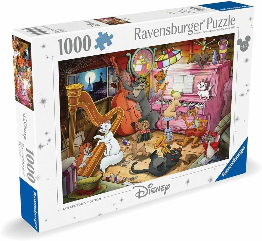 Ravensburger 12000753 Aristocats Puslespil 1000 brikker Naty Shop Nyt design