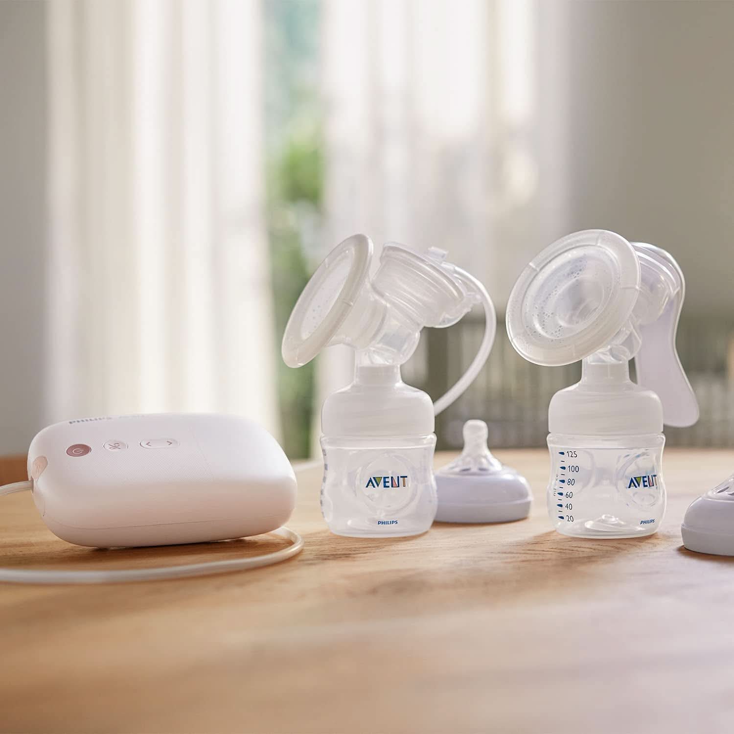 Philips Avent individuel elektronisk brystpumpe - med Natural Motion-teknologi, behagelig silikonepude Tilbehør Mad og amning Bebe Naty Shop
