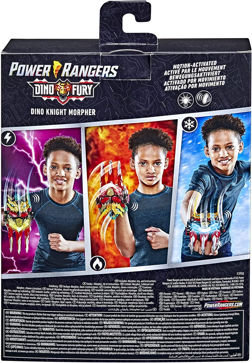 Power Rangers Dino Knight Morpher Series Inspireret Lys Lydtaster Legetøj 15 cm Actionfigurer Naty Shop