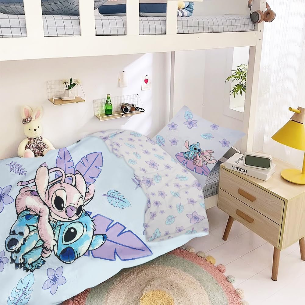 Lenjerie de pat pentru copii, Stitch, bumbac Lenjerie de pat - copii Naty Shop