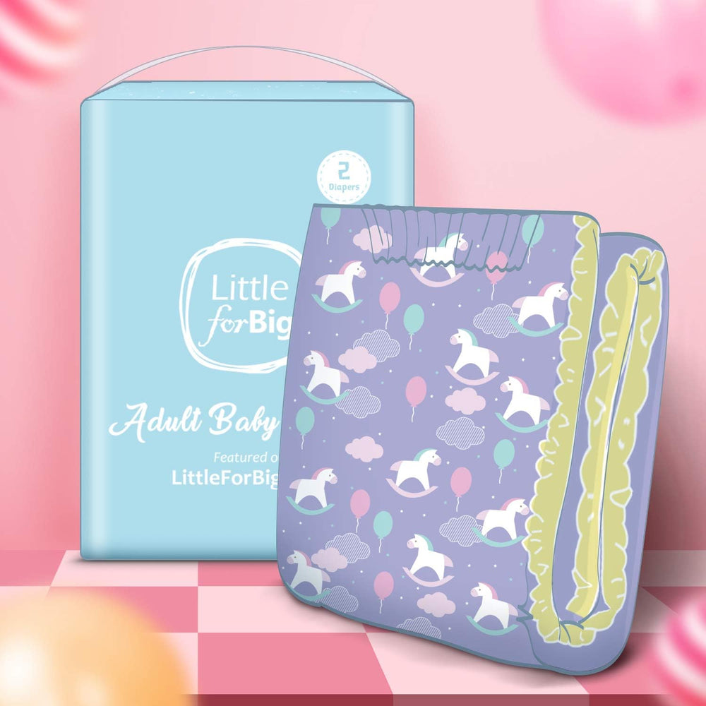 Bleer med tryk til voksne 5500-5800ml 10 stykker - Small Fantasy (M)