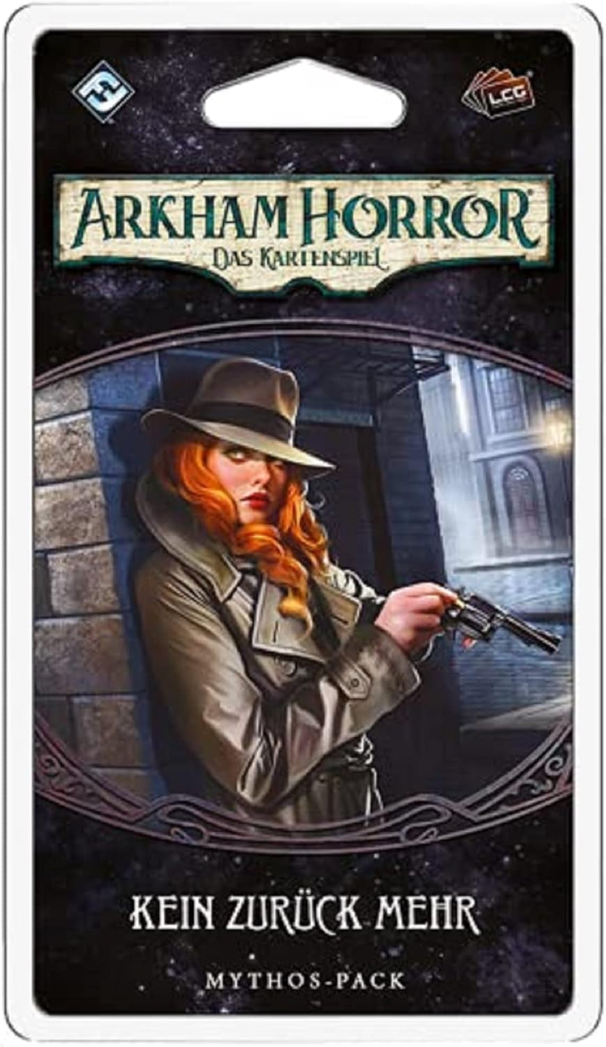 Fantasy Flight Games, Arkham Horror: LCG, Core Game, Expert Game, Card Game, 1-4 spillere, i alderen 14+, 45+ minutter, tysk, flerfarvet, farverigt